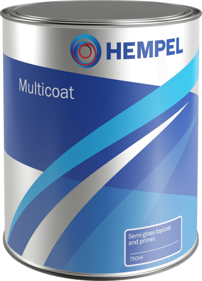 Bojë varke Hempel Multicoat, primer edhe bojë përfundimi, 750 ml, gri e çeltë