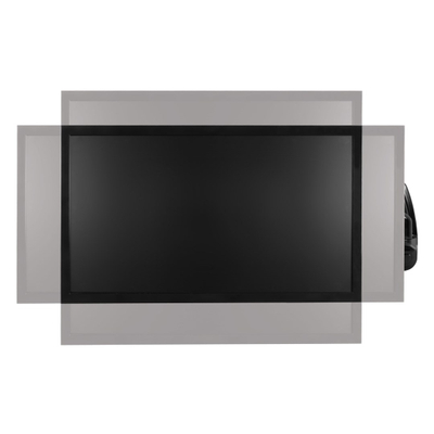 Mbajtëse muri për monitor ARCTIC W1-3D, gas lift, rregullim 3D, e zezë