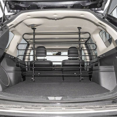 Ndarës bagazhi për qen ProPlus 4x2, metal, i rregullueshëm, i zi