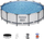 Pishinë mbi tokë Bestway Steel Pro MAX 56950, rrethore 427x107cm, gri
