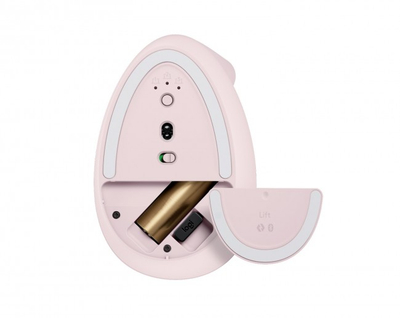 Maus wireless Logitech Lift, rozë