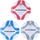 Top futbolli Dunlop, masë 5, PU 1.8mm, rreth 380g, i kuq