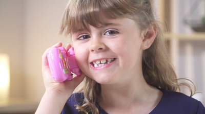 Telefon lodër Peppa Pig Flip & Learn, interaktiv, finlandisht, rozë