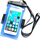 Etui universale për telefon waterproof PVC, me rrip krahu dhe varëse qafe, blu