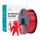 Filament 3D SUNLU PLA+, 1.75 mm, 1 kg, i kuq transparent
