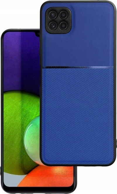 Këllëf telefoni Forcell Noble për Samsung Galaxy A15, i butë, mban goditjet, blu