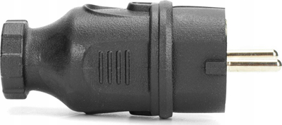 Spinë hermetike Plastrol Hand Pro Line, IP44, 2P+Z, 16A, e zezë