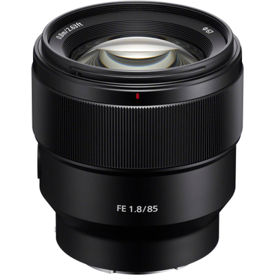 Objektiv fotografik Sony FE 85mm F1.8, full frame, autofokus