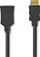 Kabllo zgjatëse HDMI NEDIS, High Speed, 4K me Ethernet, 5m, e zezë