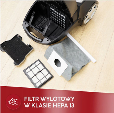 Fshesë me korent MPM MOD-54, 700W, pa qese, gri