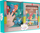 Set lodra gishti Finger Puppet Dinosaurs, 5 kukulla gome, libër përrallor, shumëngjyrësh