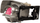 Lampë projektori MicroLamp ML12423, 280W, për Optoma, e bardhë
