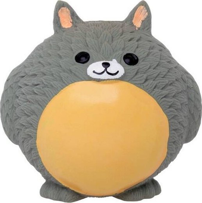 Top lodër për qen CHINCHILLA BALL, lateks, 8.5 cm, me zë