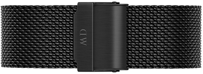 Orë për meshkuj Daniel Wellington Classic Mesh Onyx Black DW00100632, e zezë