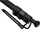Monopod Camrock M140, i lehtë, i përshtatshëm për udhëtim, i zi