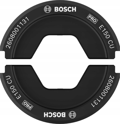 Место за стегање Bosch 2608001131, за цевкасти бакарни кабловски папучи, за хидраулични преси