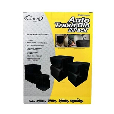 Kosh plehrash për veturë CINTOG Auto Trash Bin, 2 copë