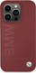 Kapak telefoni BMW Silicone Big Logo MagSafe për iPhone 15 Pro 6.1", silikon, i kuq