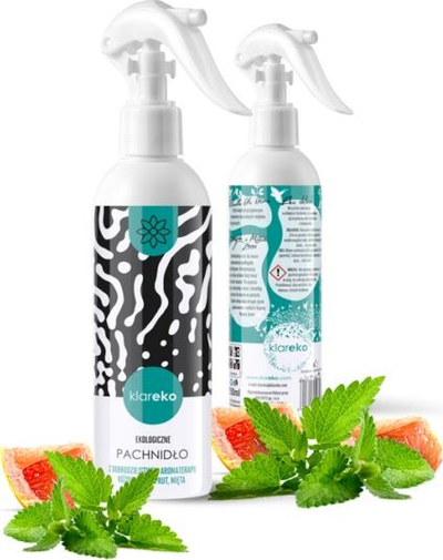 Spray ambienti Klareko Fragrance, Pink Grapefruit Mint, 250ml