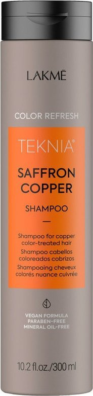 Шампон за коса Lakmé Teknia Color Refresh Saffron Copper, 300 ml, за бакарна боја