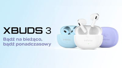 Kufje Infinix Xbuds 3 XE31, in ear, Bluetooth, vjollcë
