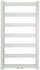 Radiator banjoje Hydroland Ryoko GRŁ G/R 970x540, lidhje qendrore, RAL 9006 ngjyrë argjend