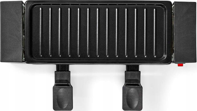 Grill raclette Gourmet Compact, për 2 veta, 400W, veshje jo ngjitëse, i zi
