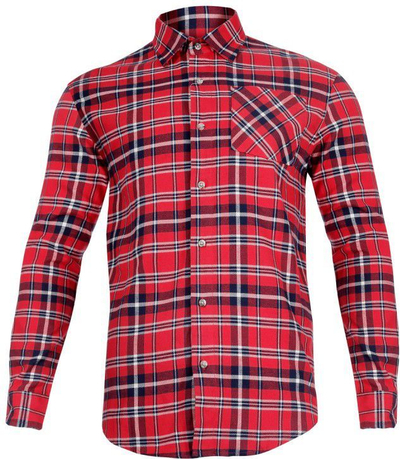 Këmishë pune Lahti Pro, XXXL, e kuqe / e kaltër e errët