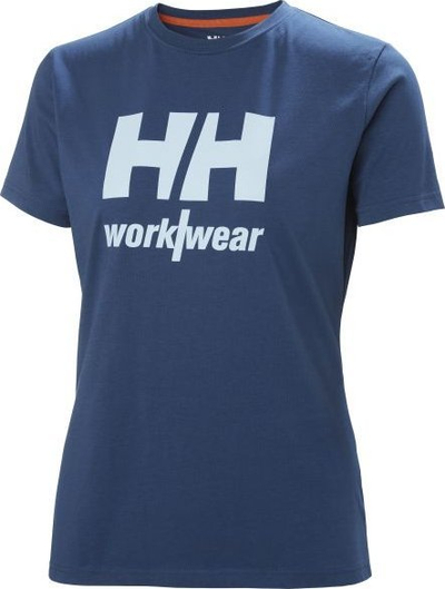Bluzë Helly Hansen Workwear W Logo, pambuk, X-Large, blu e errët