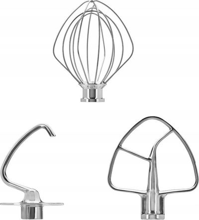 Robot kuzhine KitchenAid Artisan 5KSM185PSEMS, 4.8L, 300W, gri metalik