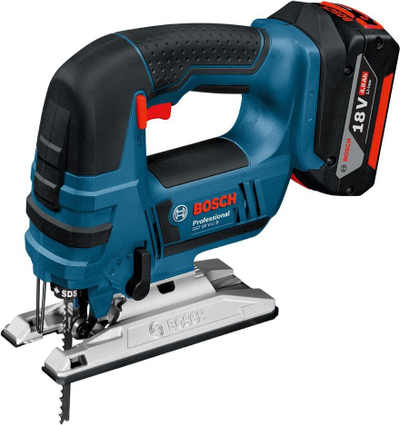 Sharrë orbitale me bateri Bosch Professional GST 18V-LI B, 18V, SDS, blu