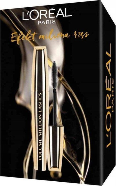 Set kozmetik L'Oréal Paris Volume Million Lashes, maskar i zi, ujë micelar për fytyrë