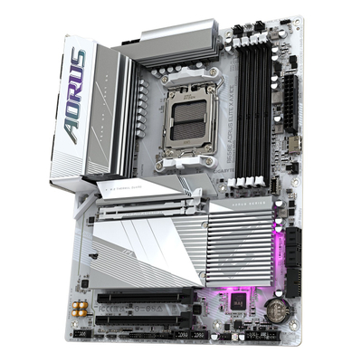 Pllakë amë GIGABYTE B650E AORUS ELITE X AX ICE, AMD Ryzen 8000, Socket AM5, ATX, e bardhë