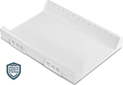 Shilte ndërrimi Sensillo Rigid Changing Mat Safety System, 70 cm, platinum