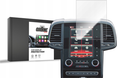 Film keramik GRIZZ për ekran makine Renault Megane 4, 8.7", 2016–2019, transparent