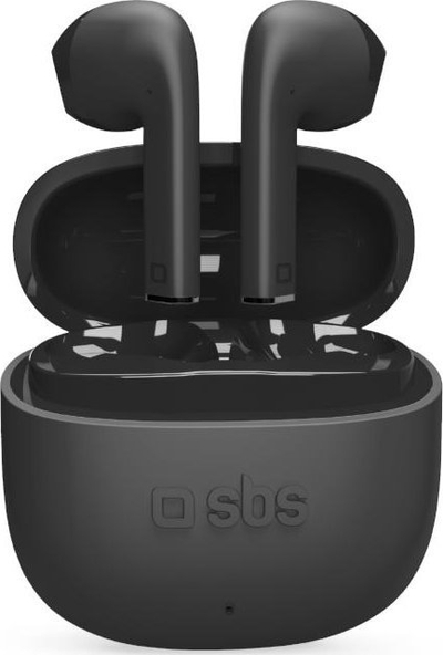 Kufje pa tela Bluetooth SBS TEEARTWSCOLK, TWS, me mikrofon, të zeza