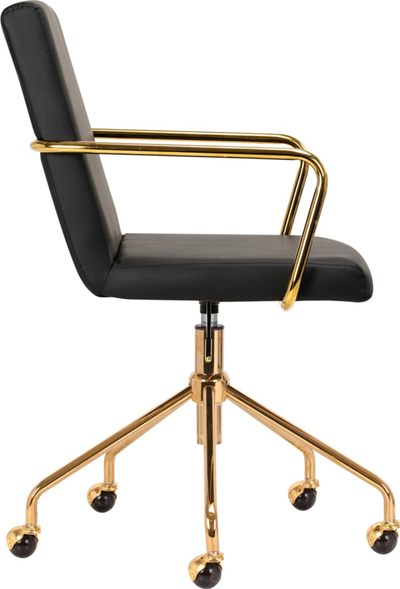 Karrige kozmetike Activeshop Qs-Of211G, ergonomike, e zezë