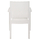 Kolltuk Kaganu 58x55x88Hcm (HM5134.02), bardhë