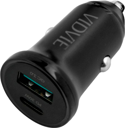 Karikues makinë Vidvie GSM1061, 2x USB, 30W, i zi