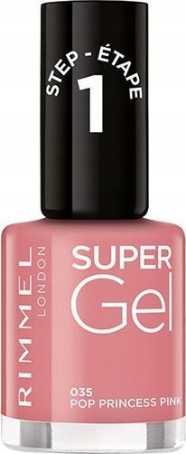 Llak për thonj Rimmel Super, 035 Pop Princess Pink, 12 ml