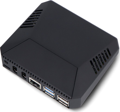 Kuti Argon One V3 për Raspberry Pi 5, me ftohje aktive edhe pasive, gri