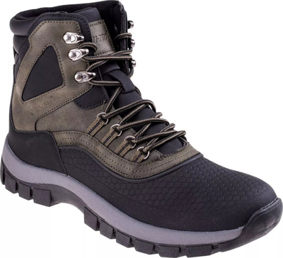 Këpucë trekking Hi-Tec Blazi Mid M, që s’i zë uji, me shollë TPR, me ngjyrë të zezë