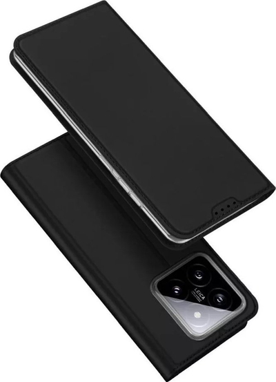 Mbulesë telefoni Dux Ducis Xiaomi 14 Skin Pro Series, me kapak, e zezë