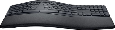 Tastierë Logitech ERGO K860, ergonomike, wireless, e zezë