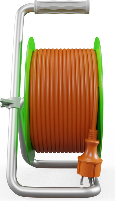 Bobinë zgjatëse KEL STANDARD LINE, 25m, 3x1.5mm 16A, portokalli