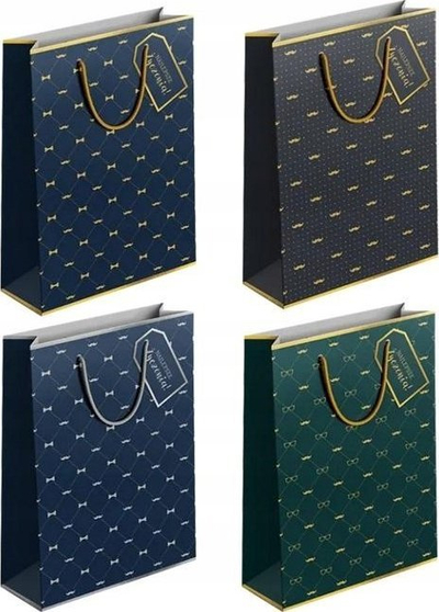 Qese dhuratash Armin Style Gift Bag M, letër e trashë, dizajn miks, shumëngjyrëshe
