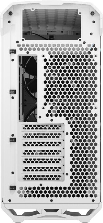Куќиште Fractal Design Torrent White TG Clear Tint, бело