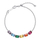 Byzylyk për femra Brosway Fancy Joyful Rainbow FJR04, i argjendtë/ shumëngjyrësh