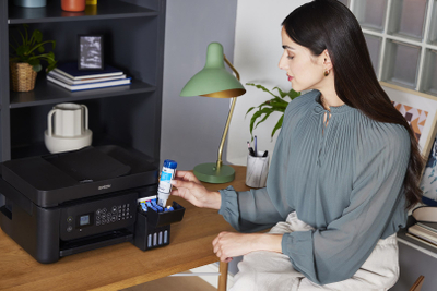 Printer multifunksion Epson EcoTank ET-4800, Inkjet A4, Wi‑Fi, i bardhë