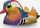 Puzzle 3D EUGY Mandarin Duck, 26 pjesë, karton ekologjik, shumëngjyrëshe